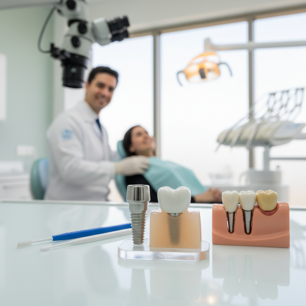 Prevenção de periodontite em implante dentário em Mogi das Cruzes para evitar a perda do dente.