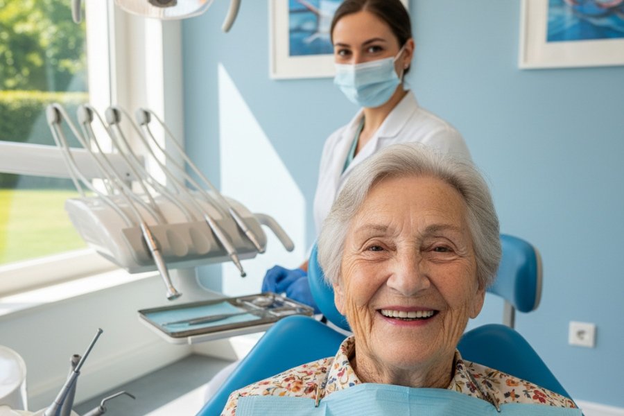 Especialista da Clínica Leão Miranda realiza procedimento de implantes dentários em Mogi das Cruzes - SP.
